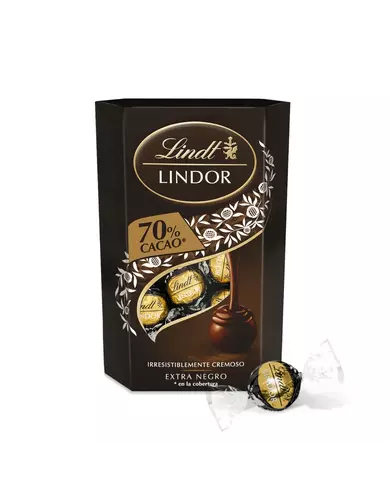 Lindor конфеты из темного шоколада 70%, 200 г оптом